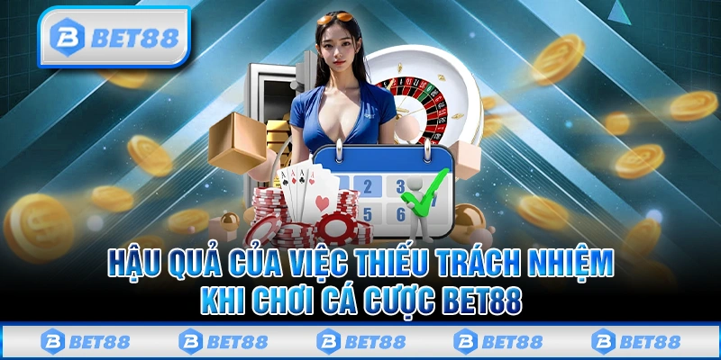 Cờ Bạc Có Trách Nhiệm Bet88 - Tìm Hiểu Ý Nghĩa Thiết Thực 3 Hệ lụy của việc không thực hiện chơi có trách nhiệm tại Bet88